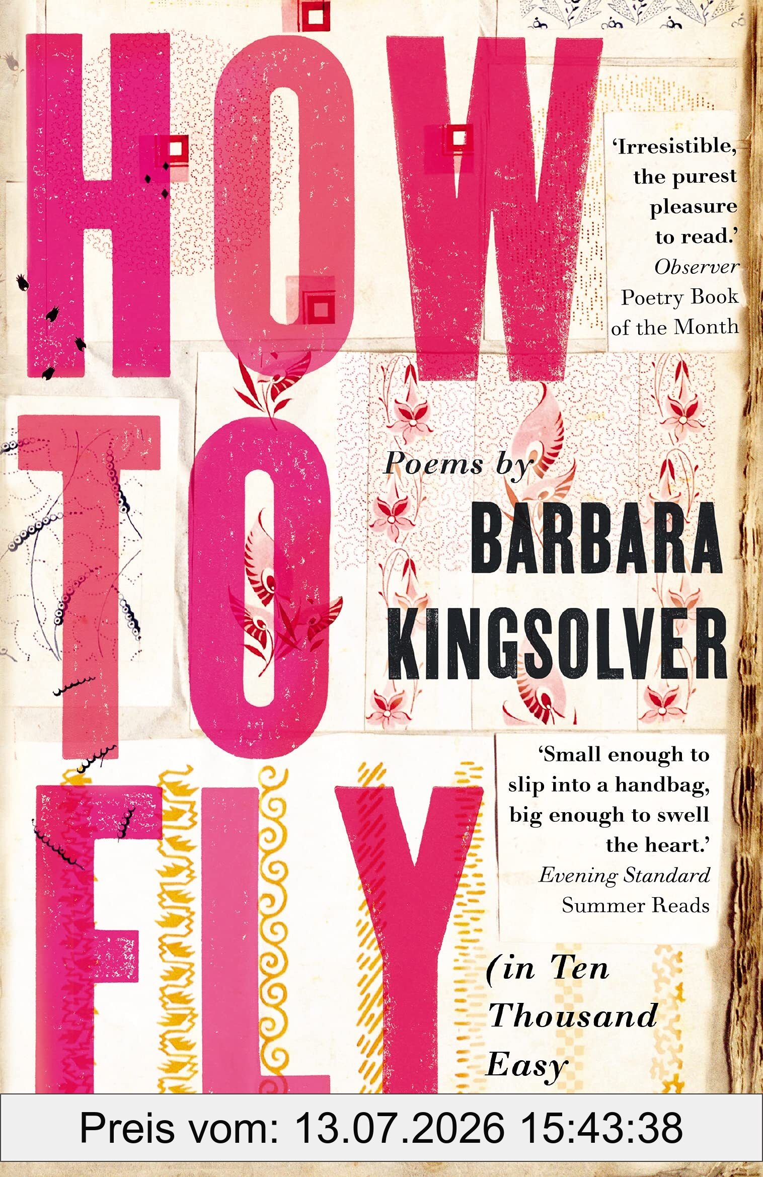 Barbara Kingsolver How To Fly, (in Ten Thousand Easy Lessons)