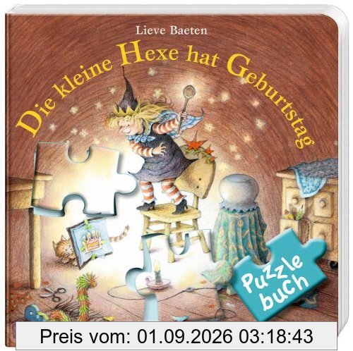 Die kleine Hexe hat Geburtstag - Puzzlebuch