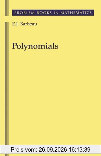 Polynomials (Problem Books in Mathematics)