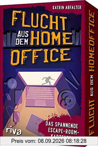 Flucht aus dem Homeoffice: Das spannende Escape-Room-Kartenspiel. Das perfekte Geschenk für alle Escape-Rätsel-Fans. Im handlichen Kartenformat ideal für unterwegs. Ab 12 Jahren