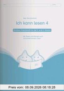 Ich kann lesen 4 - Schülerarbeitsheft für die 2. und 3. Klasse: Mein Sternchenheft mit Texten und Übungen zum selbstständigen Lesen