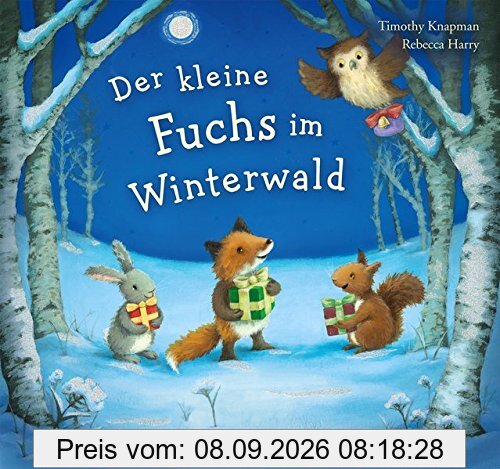 Der kleine Fuchs im Winterwald
