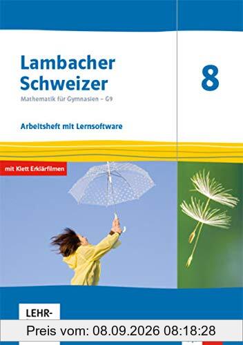 Lambacher Schweizer Mathematik 8 - G9. Ausgabe Nordrhein-Westfalen: Arbeitsheft plus Lösungsheft und Lernsoftware Klasse 8 (Lambacher Schweizer Mathematik G9. Ausgabe für Nordrhein-Westfalen ab 2019)