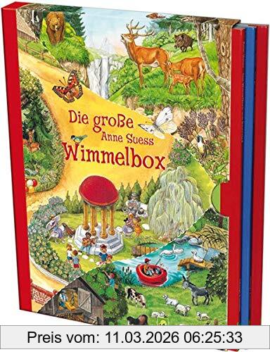 Die Große Anne Suess Wimmelbox, 3 Wimmelbücher Im Schuber