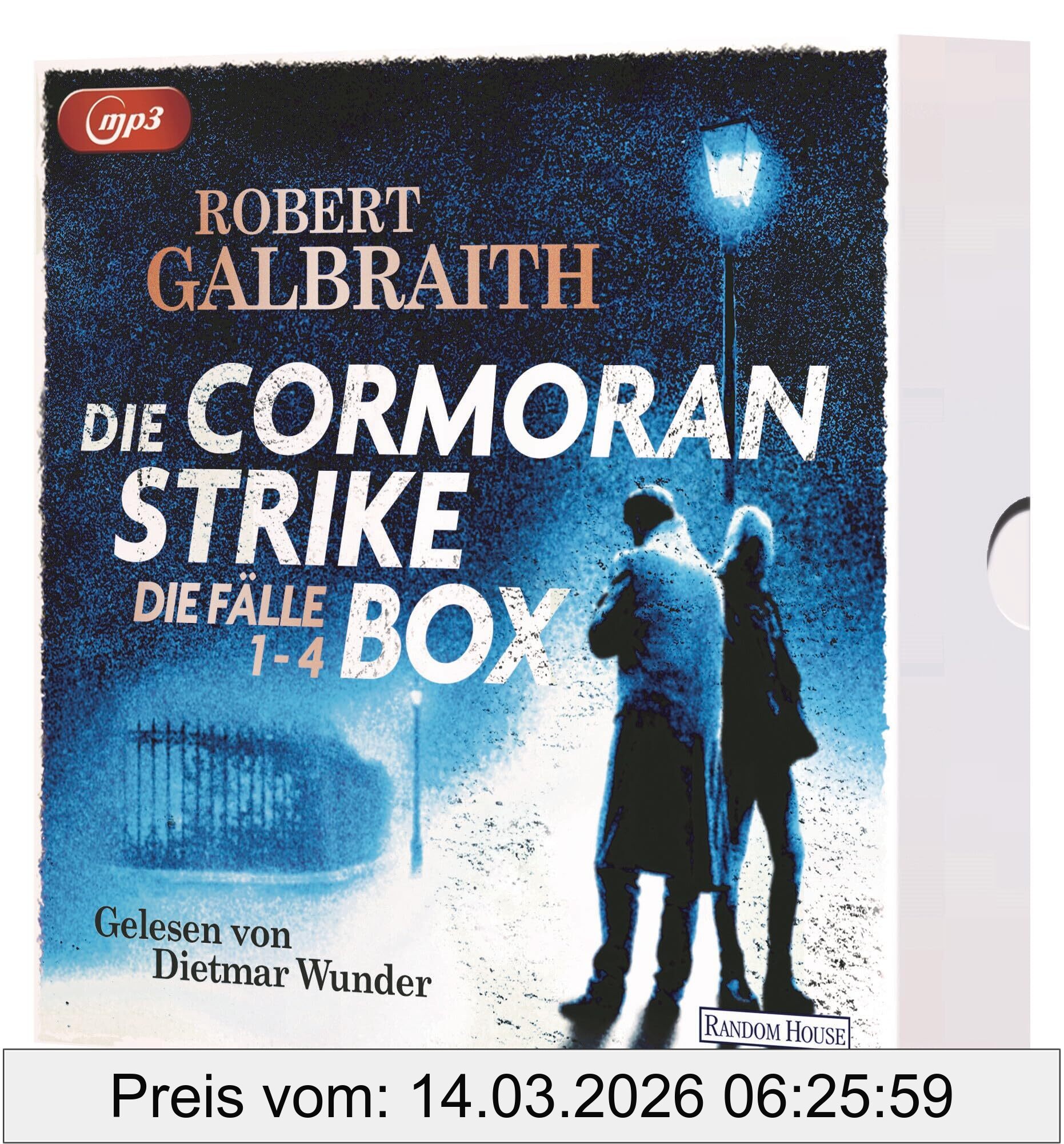 Robert Galbraith Die Cormoran Strike Box, Der Ruf Des Kuckucks – Der Seidenspinner – Die Ernte Des Bösen – Weißer Tod