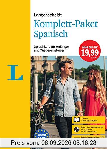 Langenscheidt Komplett-Paket Spanisch: Sprachkurs für Einsteiger und Fortgeschrittene