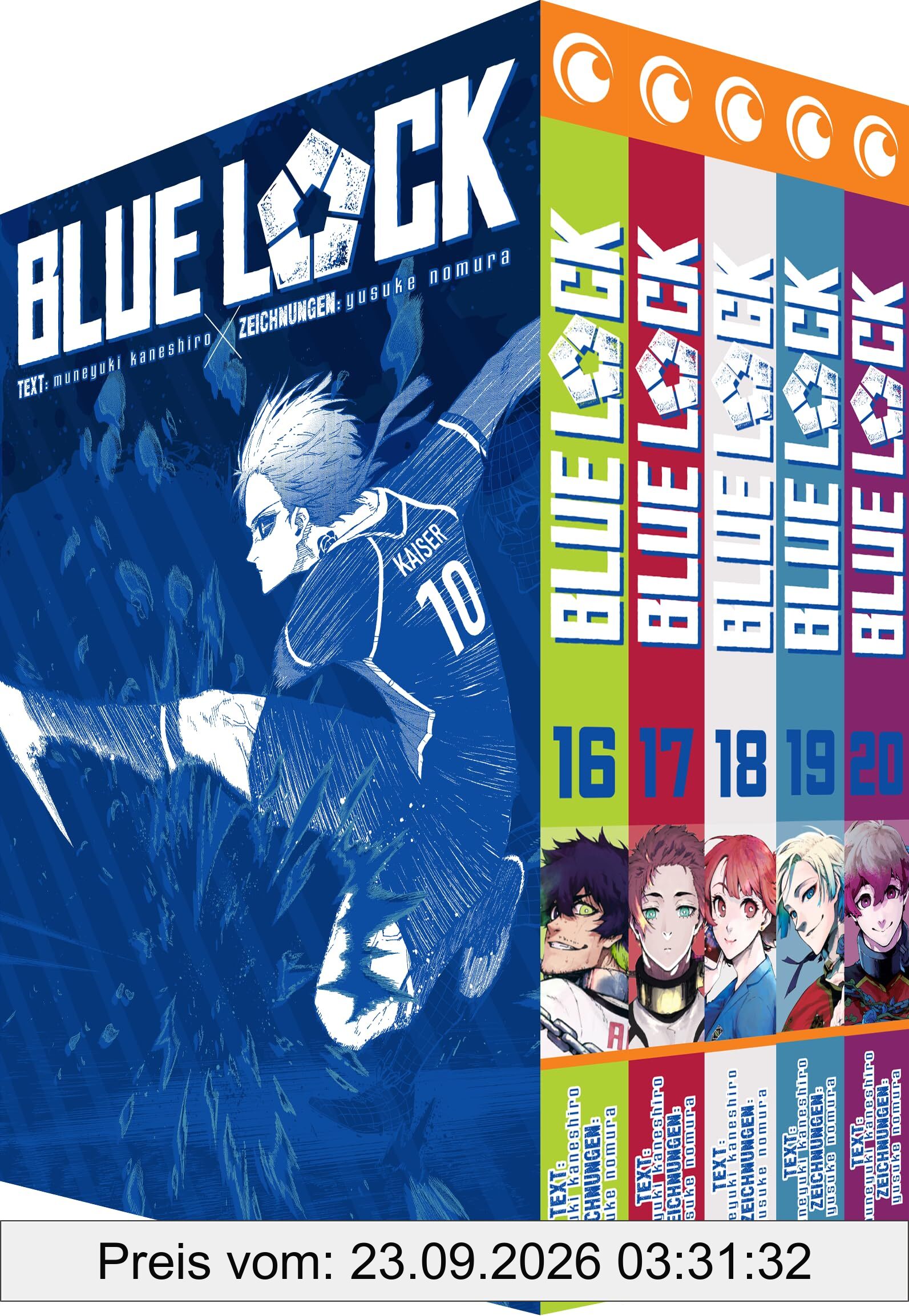 Blue Lock – Band 16-20 im Sammelschuber