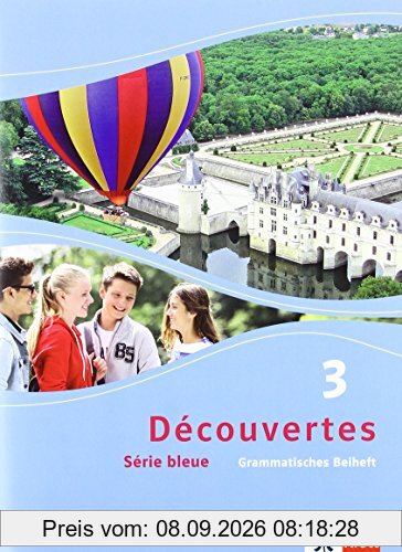 Découvertes / Grammatisches Beiheft: Série bleue (ab Klasse 7)