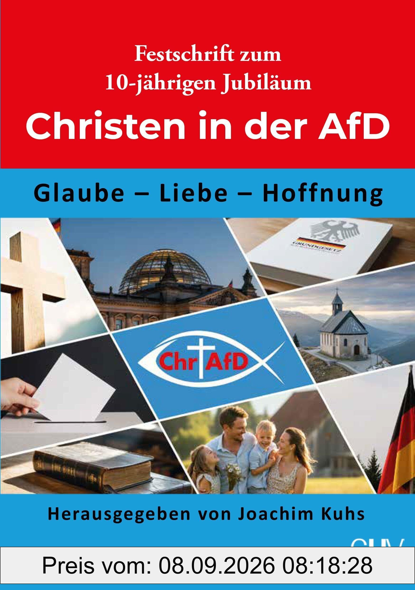 Festschrift zum 10-jährigen Jubiläum der Christen in der AfD