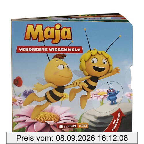 Die Biene Maja Activitybuch mit Drehscheiben: Verdrehte Wiesenwelt