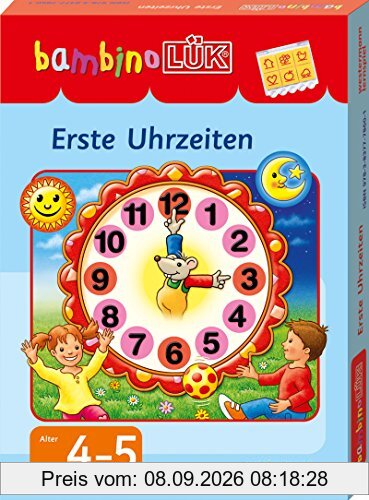 bambinoLÜK-Sets: bambinoLÜK-Set: Erste Uhrzeiten: 4 - 5 Jahre