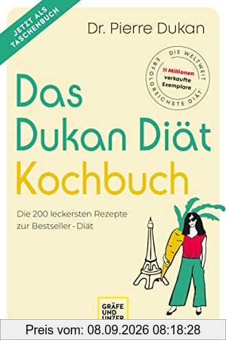 Das Dukan Diät Kochbuch: Die 200 leckersten Rezepte zur Bestseller-Diät