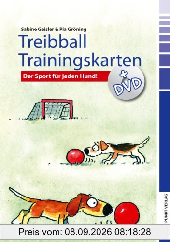 Treibball Trainingskarten + DVD: Der Sport für jeden Hund!
