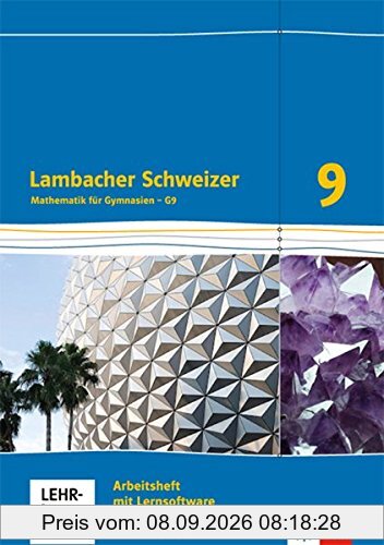 Lambacher Schweizer - Ausgabe für Niedersachsen G9 / Arbeitsheft plus Lösungsheft und Lernsoftware 9. Schuljahr