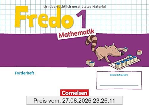 Fredo - Mathematik - Ausgabe A - 2021 - 1. Schuljahr: Forderheft