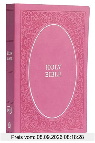 NKJV, Holy Bible, Soft Touch Edition, Leathersoft, Pink, Comfort Print: Holy Bible, New King James Version