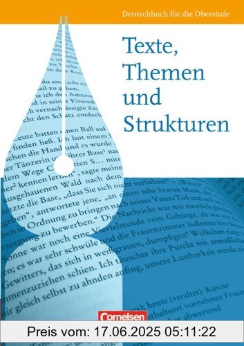 Binding : Gebundene Ausgabe, Label : Cornelsen Verlag, Publisher : Cornelsen Verlag, medium : Gebundene Ausgabe, numberOfPages : 600, publicationDate : 2008-11-01, authors : Fingerhut, Dr. Margret, Fingerhut, Prof. Dr. Karlheinz, Peter Imhof, Jürgens, Dr. Frank, Kilian, Dr. Detlev-Richard, Kunz, Dr. Christoph, Reinhard Lindenhahn, Mutter, Prof. Claudia, publishers : Fingerhut, Dr. Margret, Bernd Schurf, languages : german, ISBN : 346469089X