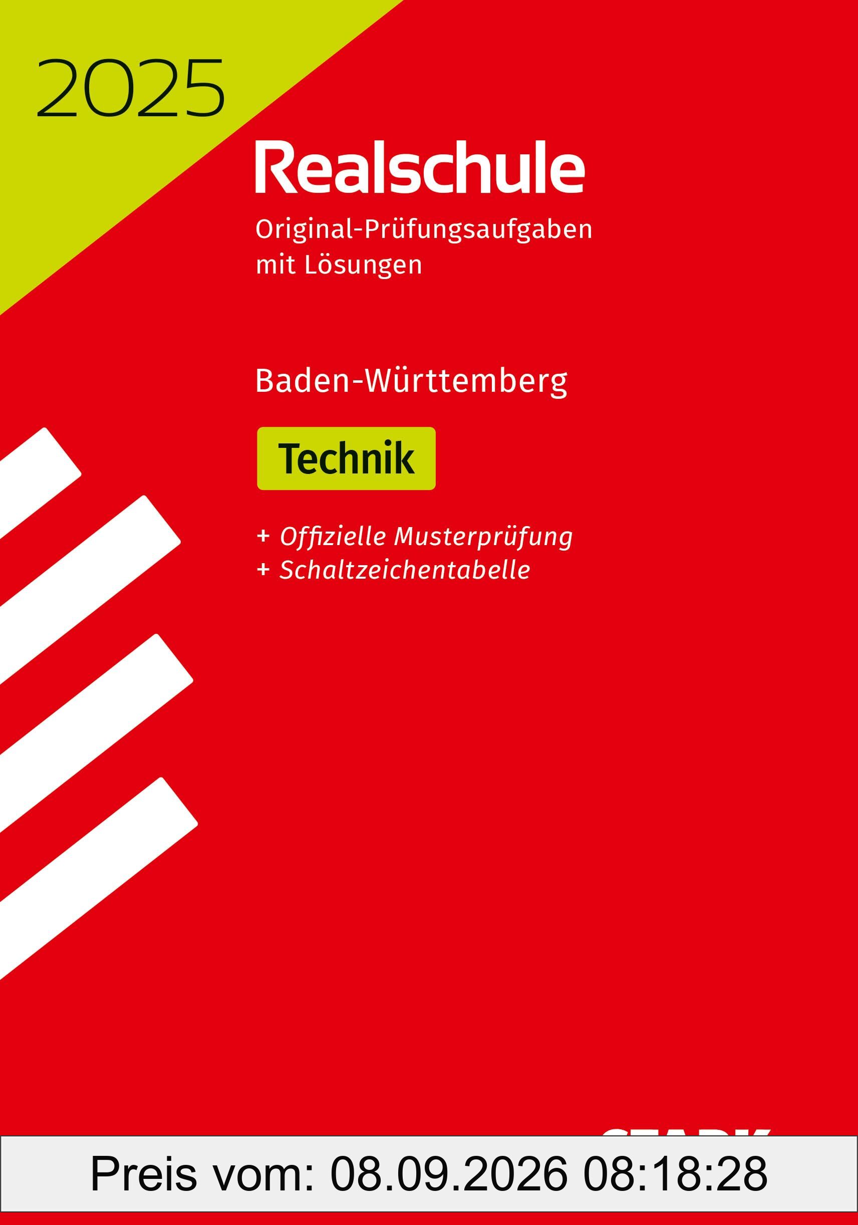 STARK Original-Prüfungen Realschule 2025 - Technik - BaWü