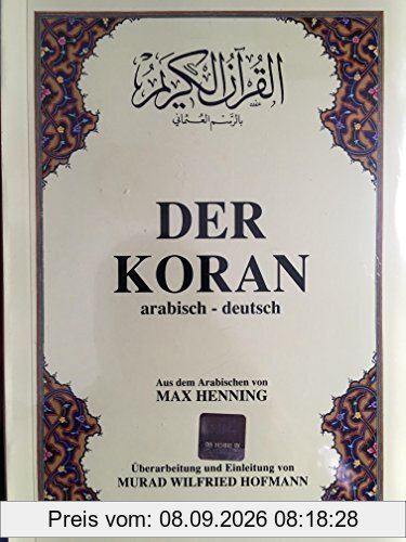 Der Koran arabisch-deutsch A5 Paperback