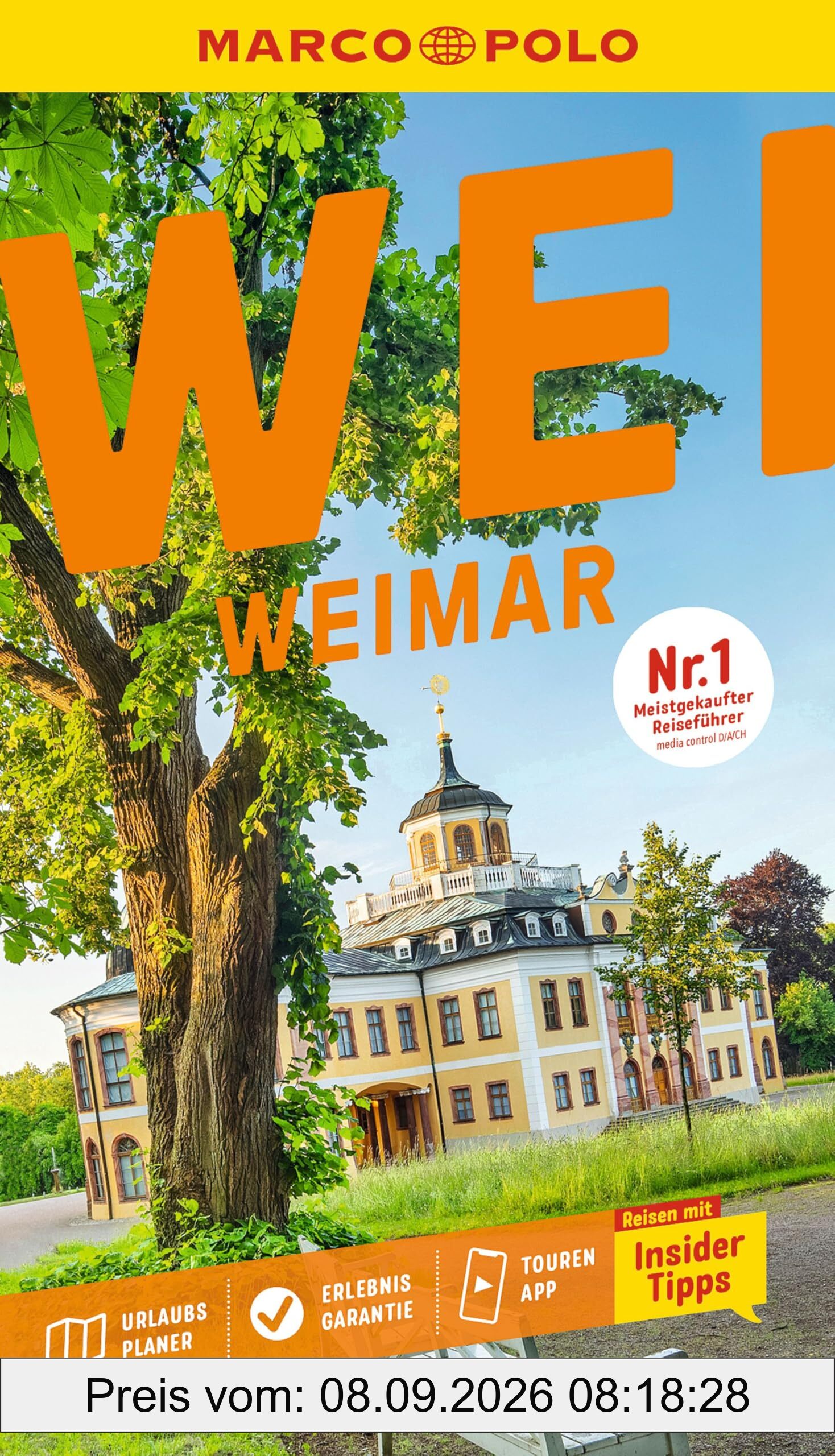 MARCO POLO Reiseführer Weimar: Reisen mit Insider-Tipps. Inklusive kostenloser Touren-App