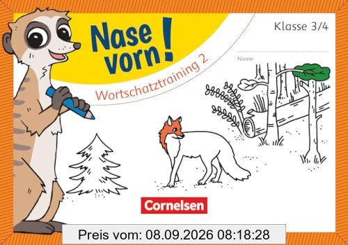 Nase vorn! - Deutsch - Übungshefte - 3./4. Schuljahr: Wortschatztraining 2 - Übungsheft