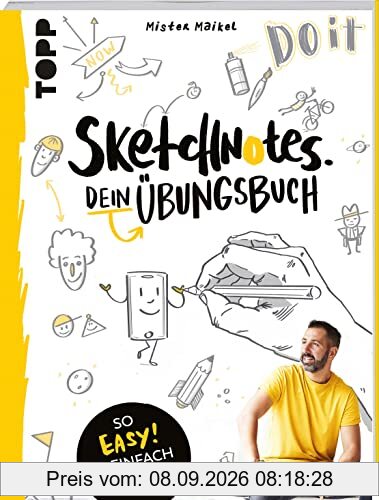 Sketchnotes - Dein Übungsbuch mit Mister Maikel