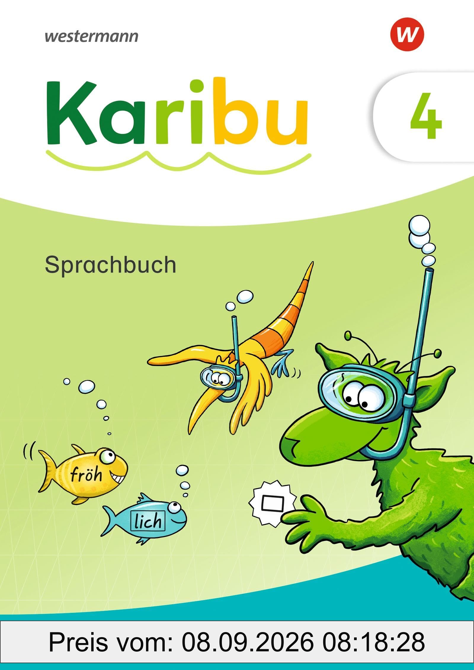 Karibu - Ausgabe 2024: Sprachbuch 4 plus Diagnoseheft Sprache 4: Sprachbuch 4 Ausleihe, mit Diagnoseheft Das kann ich Sprache 4
