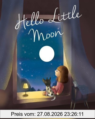 Hello Little Moon: A Children's Bedtime Book with English Audio Book