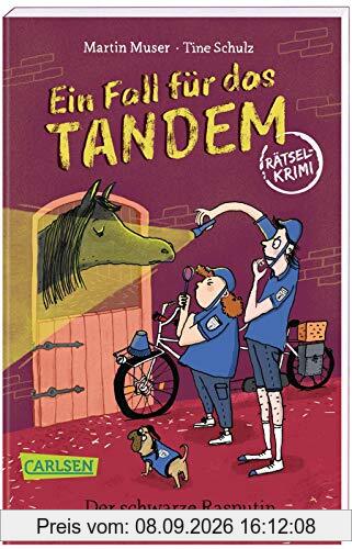 Ein Fall für das Tandem: Der schwarze Rasputin, Rätselkrimi ab 9 Jahren (Detektivgeschichte mit Wimmel-, Such- und Denkrätseln zum Knobeln und Lösen des Falls) (2)