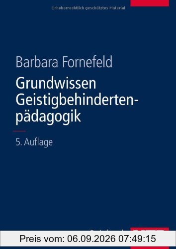 Grundwissen Geistigbehindertenpädagogik