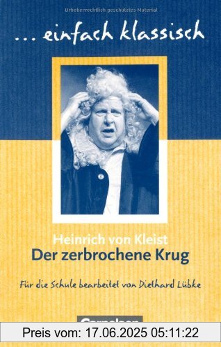 Binding : Taschenbuch, Label : Cornelsen Verlag, Publisher : Cornelsen Verlag, medium : Taschenbuch, numberOfPages : 80, publicationDate : 2007-01-16, authors : Kleist, Heinrich Von, publishers : Diethard Lübke, languages : german, ISBN : 3464609545
