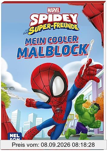 MARVEL Spidey und seine Superfreunde: Mein cooler Malblock: Malblock