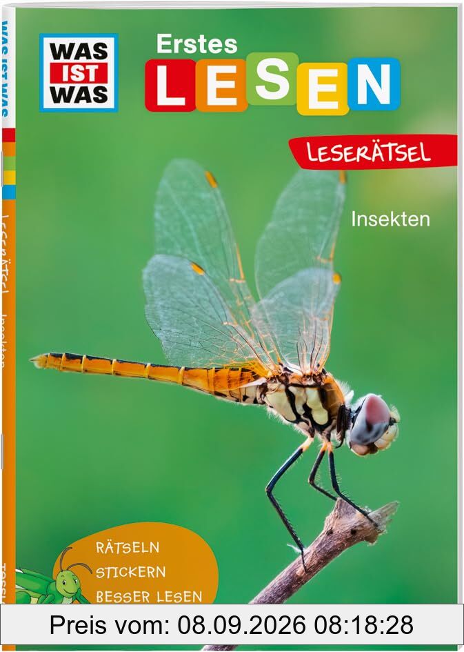 WAS IST WAS Erstes Lesen. Leserätsel Insekten