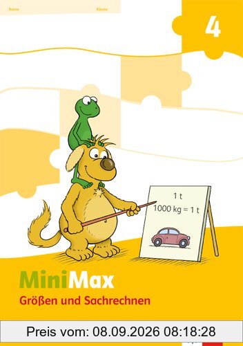 MiniMax / Größen und Sachrechnen. 4. Schuljahr Verbrauchsmaterial