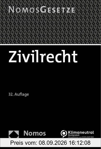 Zivilrecht: Textsammlung - Rechtsstand: 16. August 2023 (BGBl. I Nr. 214)