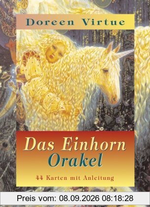 Das Einhorn Orakel - 44 Karten mit Anleitungsbuch