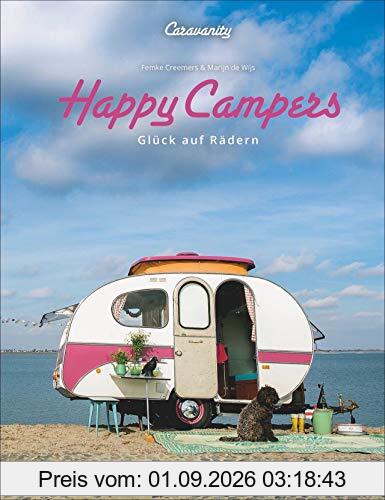 Happy Campers. Glück auf vier Rädern. Ideen für Camping rund um Caravan Einrichtungen. Wohnmobildesign im Retrostyle.