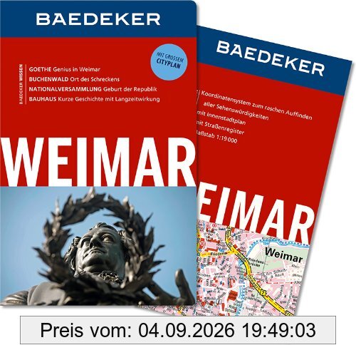 Baedeker Reiseführer Weimar