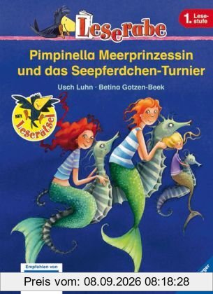 Leserabe - 1. Lesestufe: Pimpinella Meerprinzessin und das Seepferdchen-Turnier