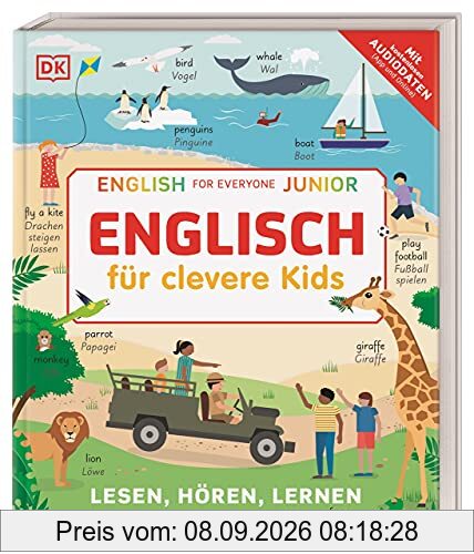 Englisch für clevere Kids: Lesen, Hören, Lernen. Mit kostenlosen Audio-Daten (App und Online)