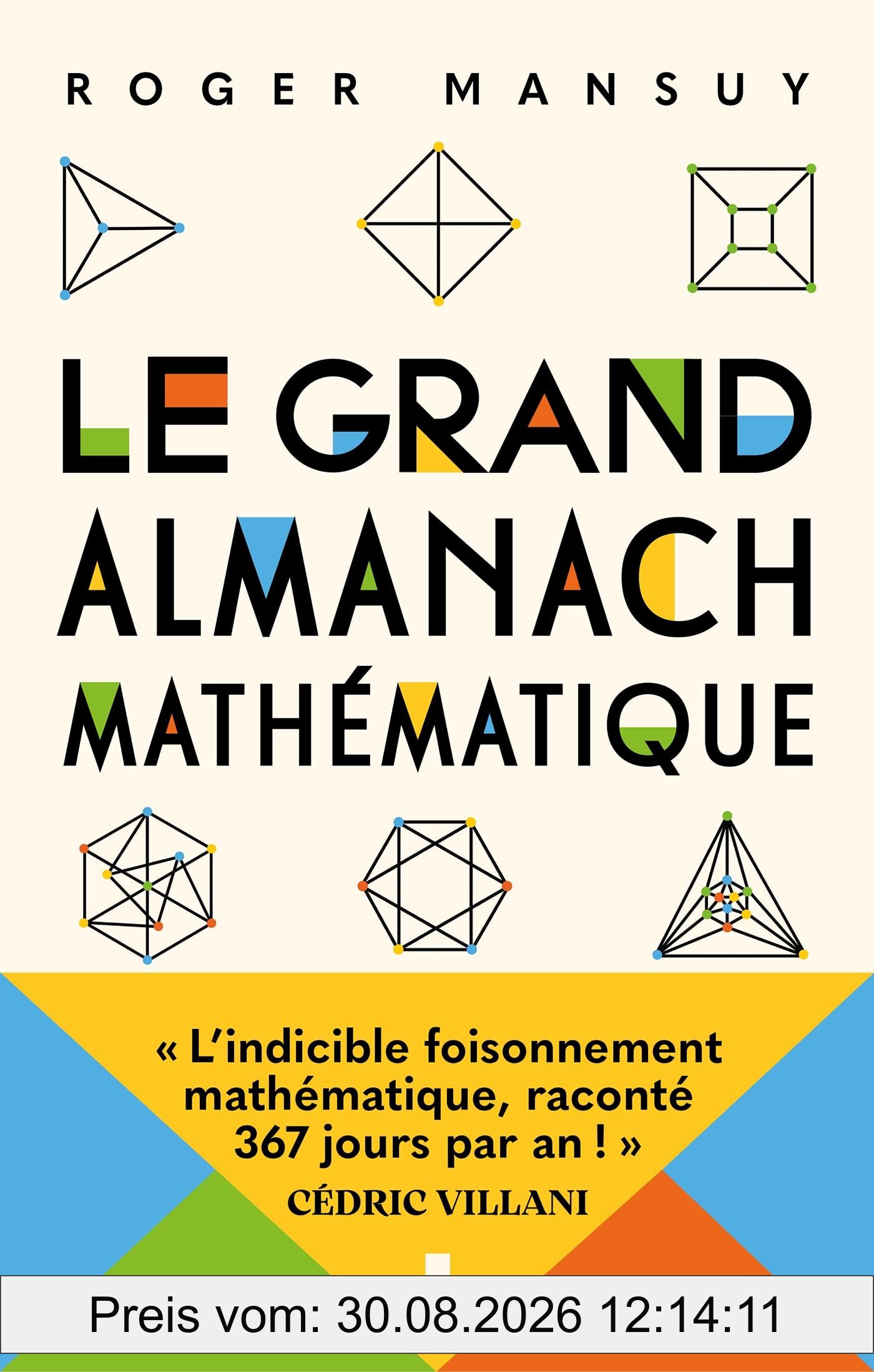 Le grand almanach mathématique