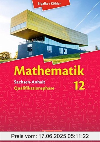 Binding : Gebundene Ausgabe, Edition : Neue Ausgabe 2014., Label : Cornelsen Verlag, Publisher : Cornelsen Verlag, medium : Gebundene Ausgabe, numberOfPages : 224, publicationDate : 2016-03-01, authors : Bigalke, Dr. Anton, Köhler, Dr. Norbert, Thomas Brill, Eid, Dr. Wolfram, Kuschnerow, Dr. Horst, Ledworuski, Dr. Gabriele, Pruzina, Dr. Manfred, publishers : Bigalke, Dr. Anton, Köhler, Dr. Norbert, languages : german, ISBN : 3464574180