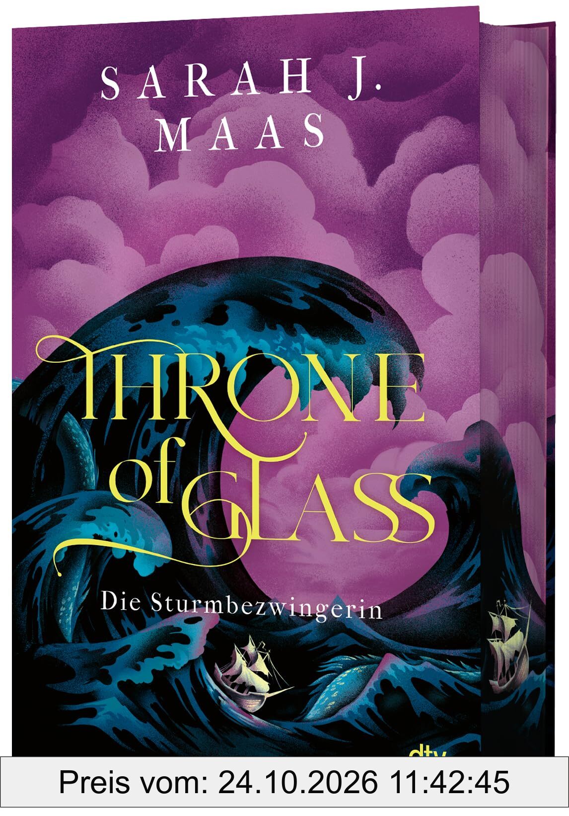 Throne of Glass – Die Sturmbezwingerin: Limitierte Sonderausgabe mit Wendeumschlag und hochveredelter Gestaltung (Die Throne of …