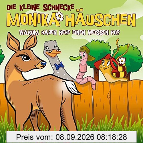 Die kleine Schnecke Monika Häuschen - CD / 50: Warum haben Rehe einen weißen Po?