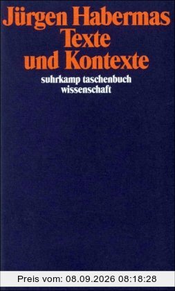 Texte und Kontexte (suhrkamp taschenbuch wissenschaft)