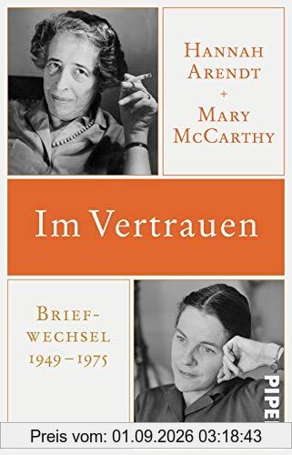 Im Vertrauen: Briefwechsel 1949 - 1975