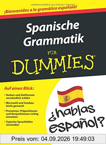 Spanische Grammatik für Dummies