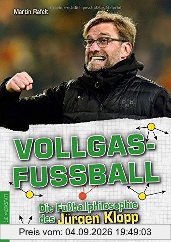 Vollgasfußball: Die Fußballphilosophie des Jürgen Klopp