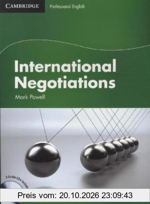 International Negotiations: Student's Book with 2 Audio-CDs