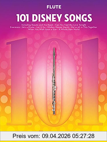 Hal Leonard Corp 101 Disney Songs -For Flute-, Noten, Sammelband Für Flöte